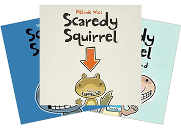 Scaredy Squirrel books