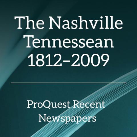 tennessean 1812-2009